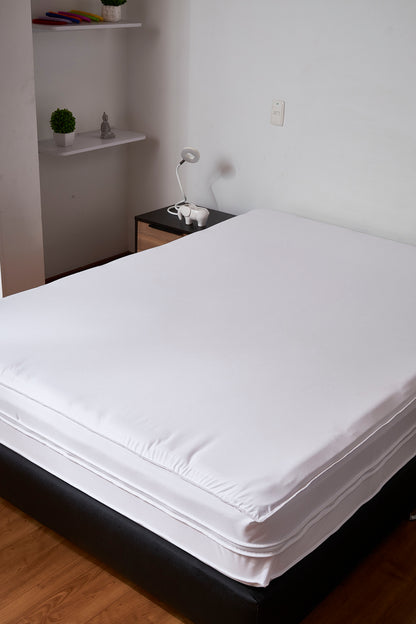 Protector para colchón antifluido con cierre