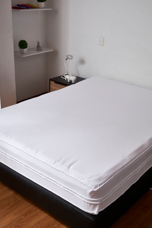 Protector para colchón antifluido con cierre